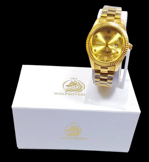 Rolex Imperial Gold DateTime Watch – Luxe Edition - Image 6