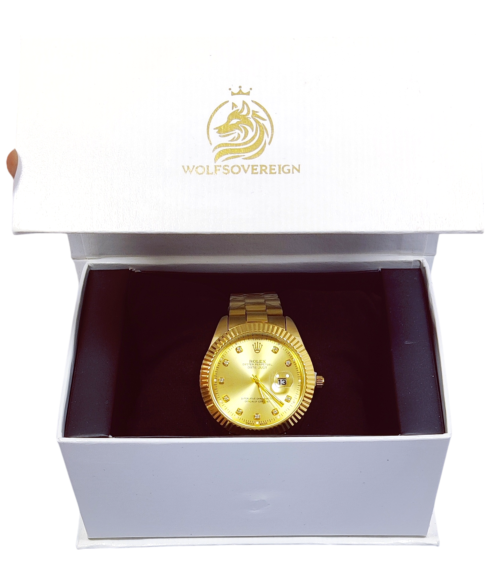 Rolex Imperial Gold DateTime Watch – Luxe Edition - Image 3