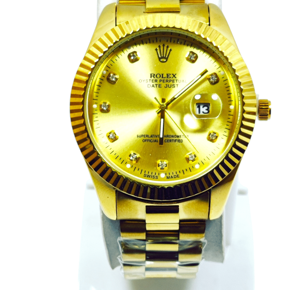 Rolex Imperial Gold DateTime Watch – Luxe Edition