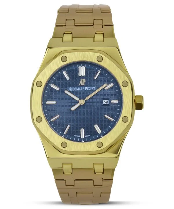 Audemars Piguet Royal Oak Gold with Blue Dial