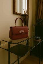 Elegant Red Handbag